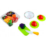 Košík so zeleninou na krájanie + váha